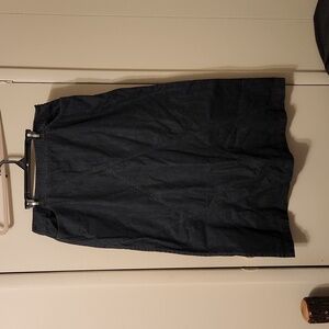 new Creation Diamond Seams Denim Skirt Large